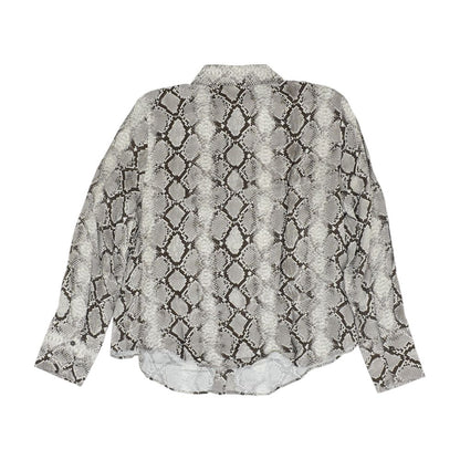 Multi Animal Print Button Down