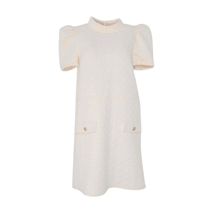 Beige Mini Dress