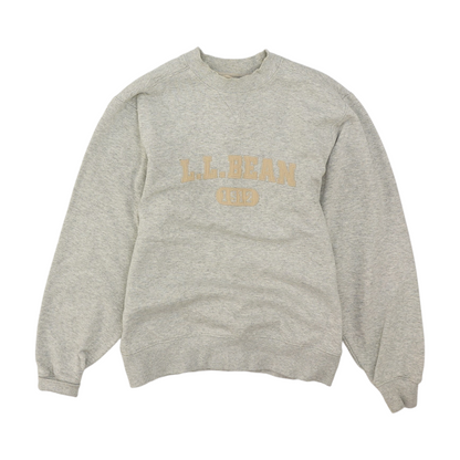 Gray Solid Sweatshirt Pullover