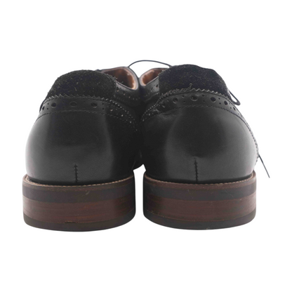 Black Lace-Up Dress Shoes
