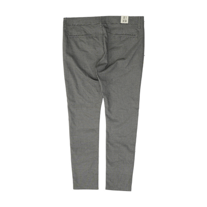 Gray Chevron Skinny Pants