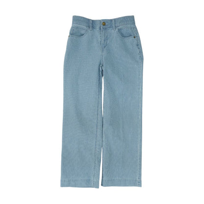Blue Casual Pants