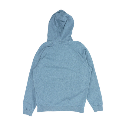 Gray Solid Hoodie Pullover