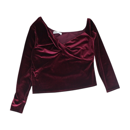 Maroon Blouse