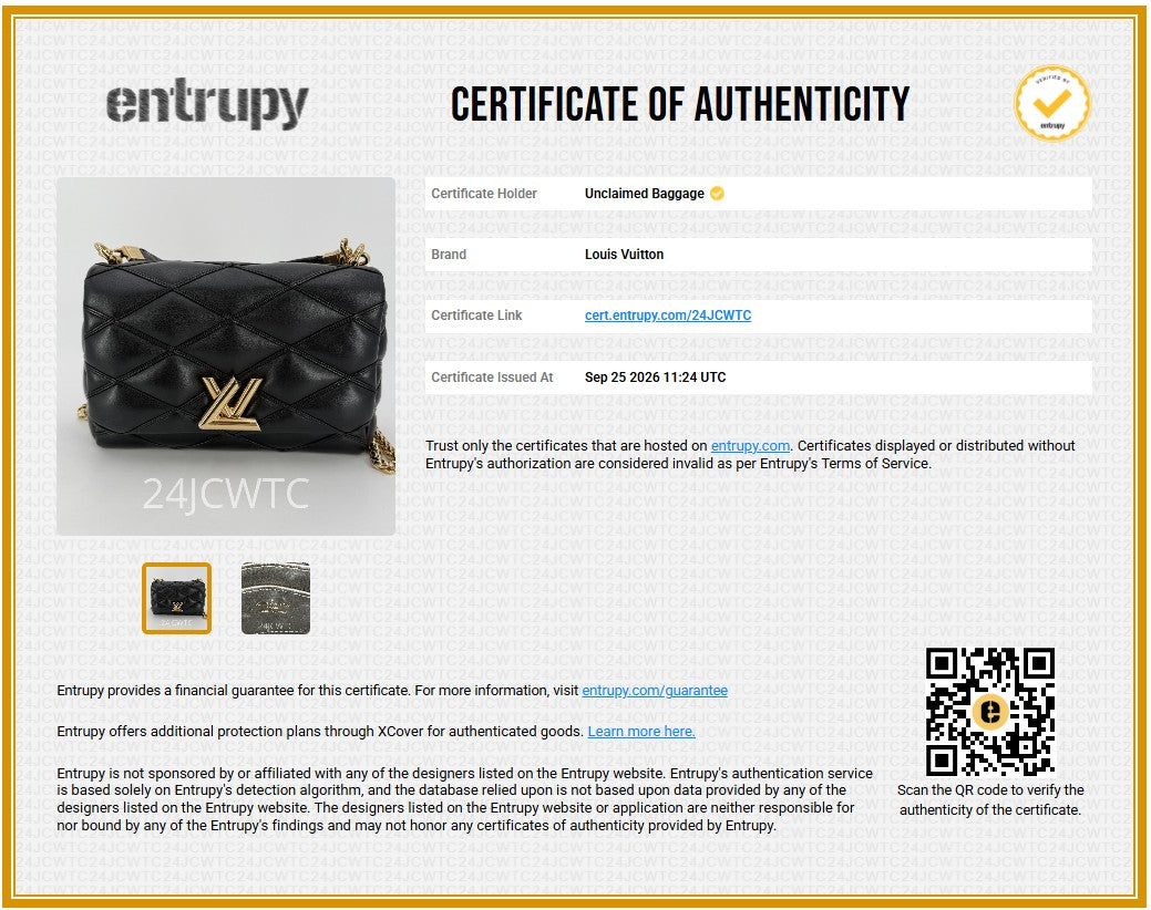 GO-14 MM in Black Quilted Leather