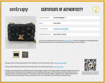 GO-14 MM in Black Quilted Leather