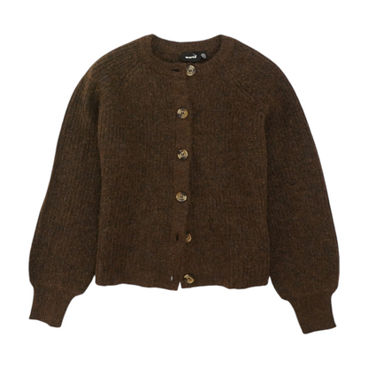 Brown Cardigan Sweater