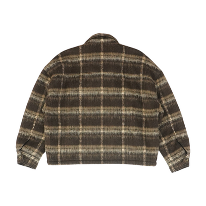 Brown Plaid Jacket