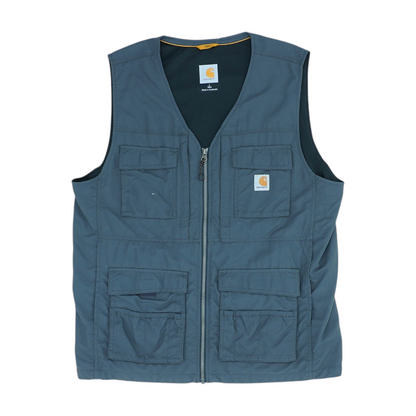 Gray Solid Active Vest