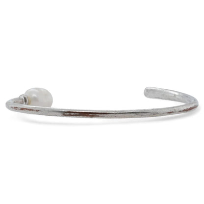 Silver Tone Amlya Cuff Bracelet