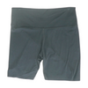 Black Solid Active Shorts