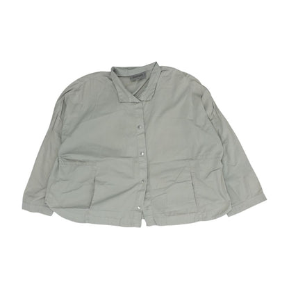 Gray Button Down