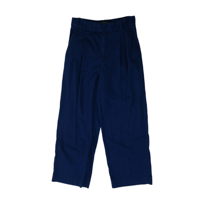 Navy Wide Leg Pants