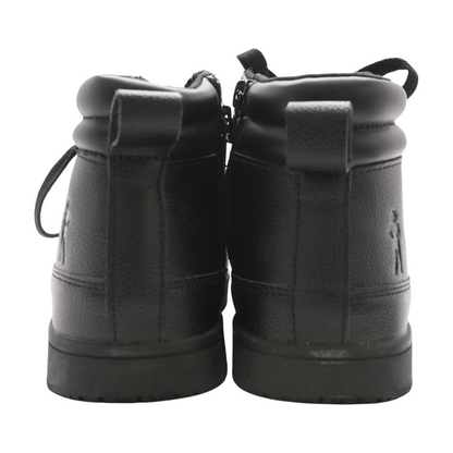Black Low-Top Athletic Shoes