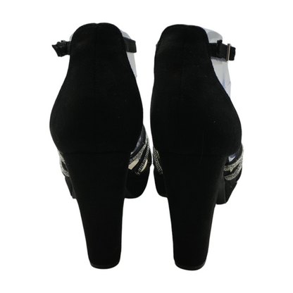 Black Block Heels