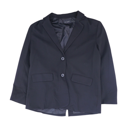 Black Solid Blazer