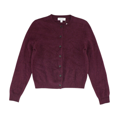 Purple Cardigan Sweater