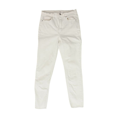 White High Rise Jeans