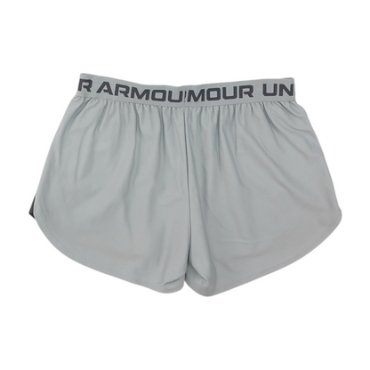 Gray Solid Active Shorts