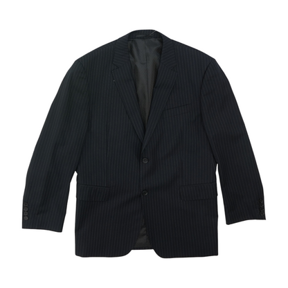 Navy Striped Suit