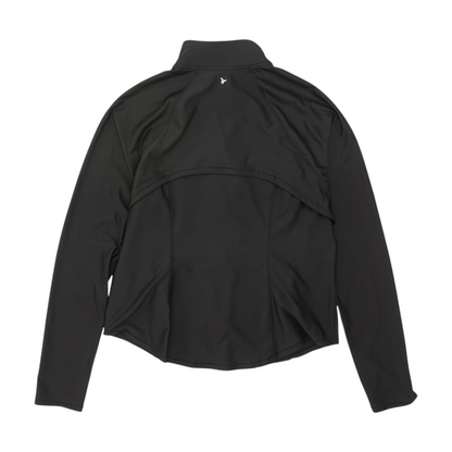 Black Solid Active Jacket