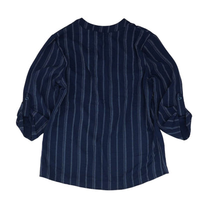 White Striped Button Down