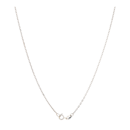 5/8 ctw 18K White Gold Diamond Pendant Necklace