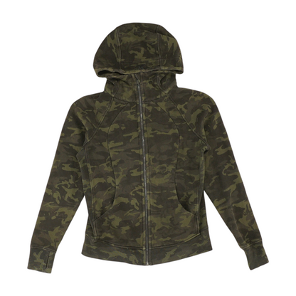 Green Camo Active Jacket