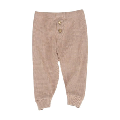 Brown Solid Joggers Pants