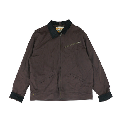 Brown Solid Jacket