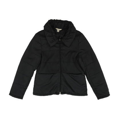 Black Solid Lightweight Jacket