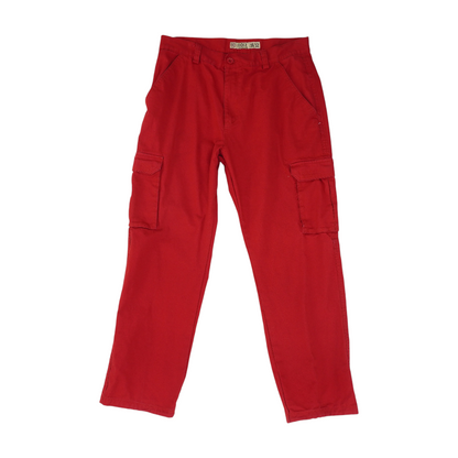 Red Regular Pants
