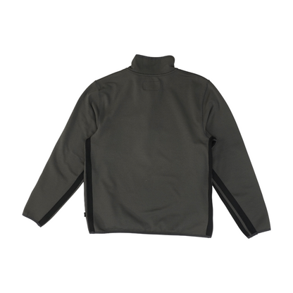 Charcoal Solid 1/4 Zip Pullover