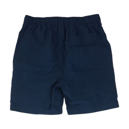 Navy Solid Active Shorts