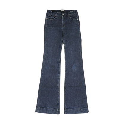Blue Wide Leg Jeans