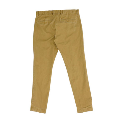 Khaki Solid Chino Pants