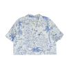 White Print Button Down