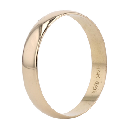 14K Yellow Gold Band