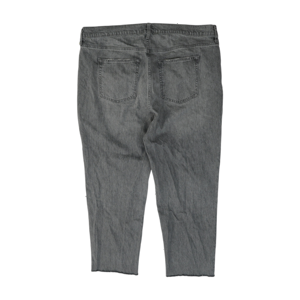 Gray Straight Jeans