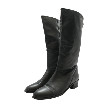 Black Knee-High Boots