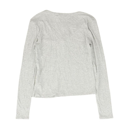 Gray Knit Top