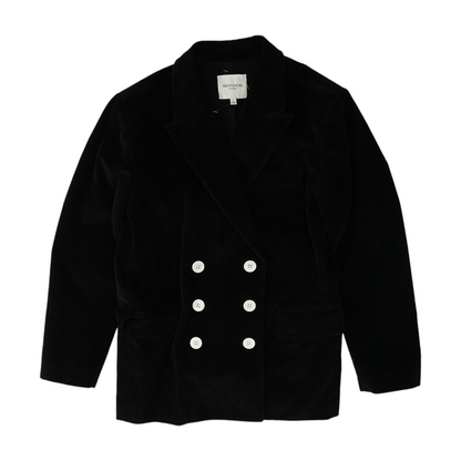 Black Solid Blazer