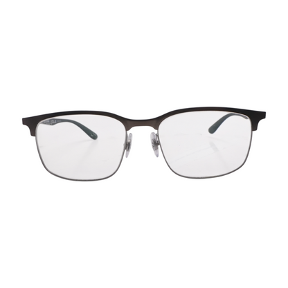 Gunmetal RB 6518 Browline Prescription Eyewear