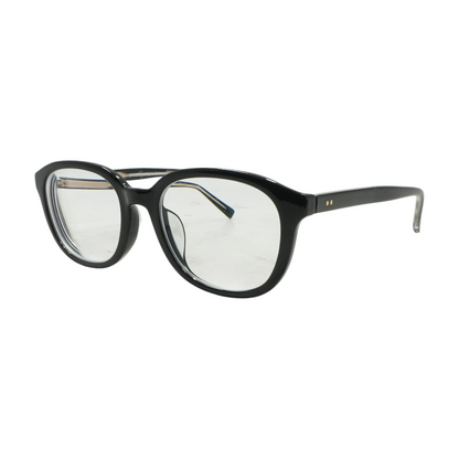 Black Round Prescription Eyewear