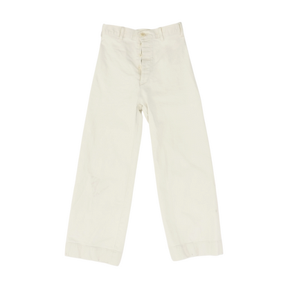 Beige Wide Leg Jeans