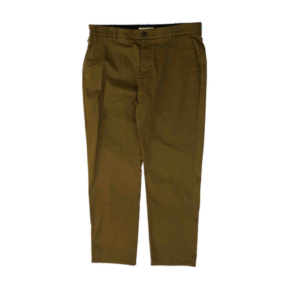 Green Straight Pants