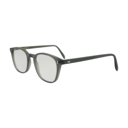 Gray Carnegie Square Prescription Eyewear