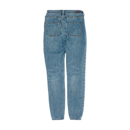 Blue High Rise Skinny Leg Jeans