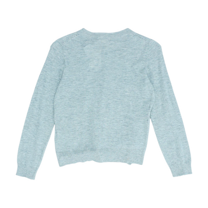 Gray Cardigan Sweater