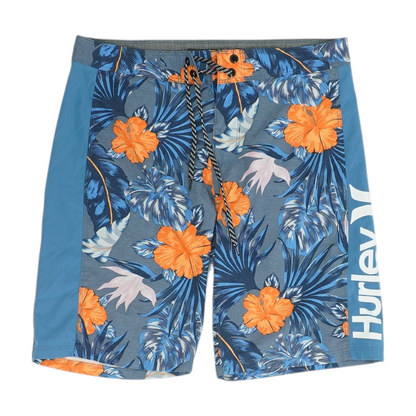 Blue Tropical Swim Bottom